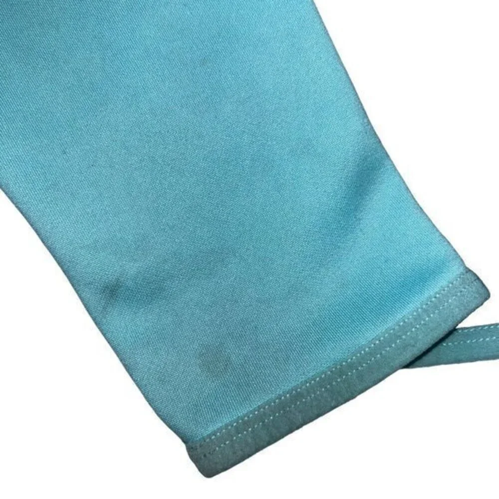 Nike Size XSmall Aqua Blue Grey Hoodie Sweatshirt Therma Fit Logo Just‎ Do It